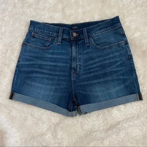 J. Crew Classic Denim Hi- Rise Short Size 27